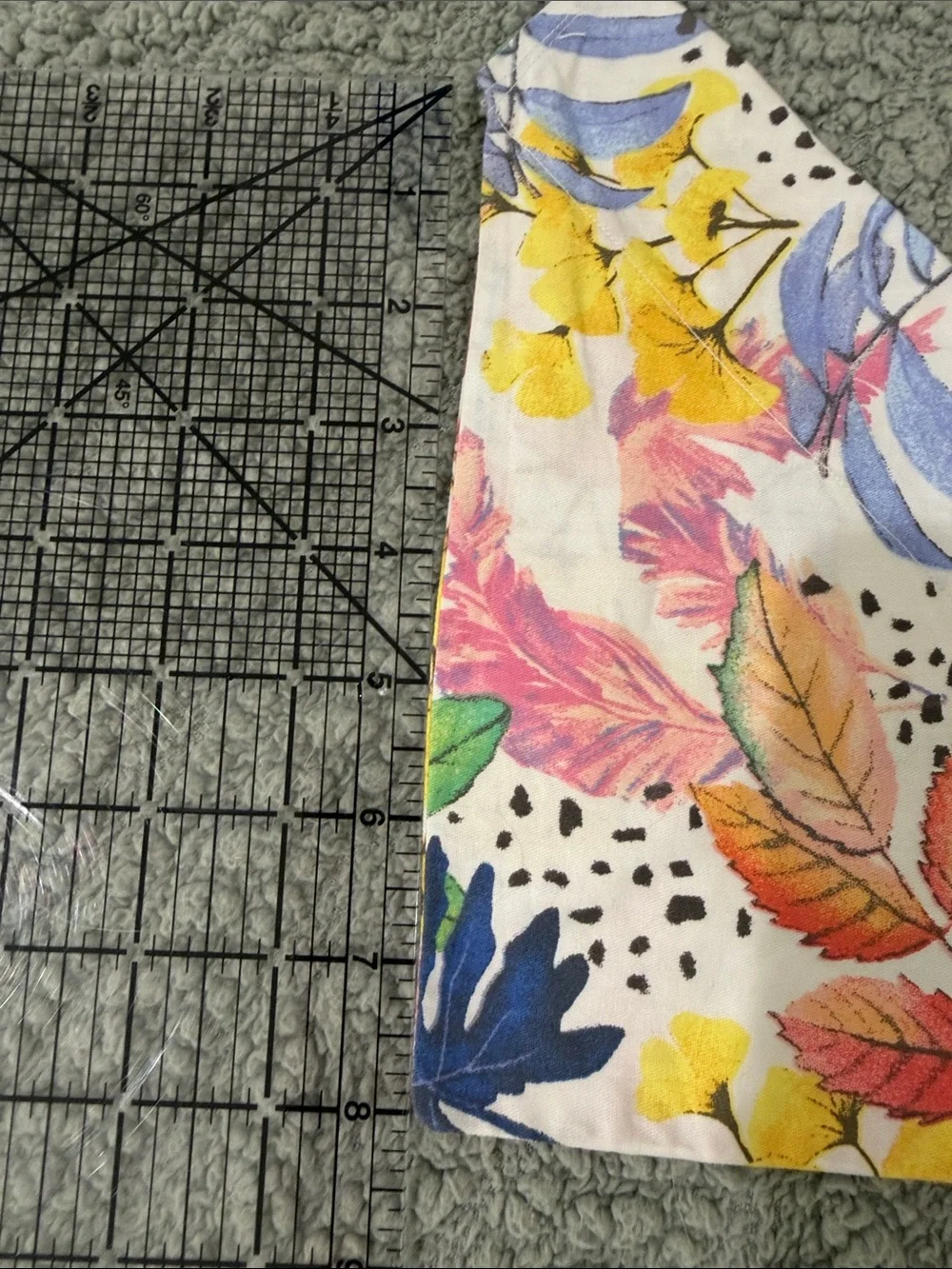Tropical Floral Triangle Dog Bib in Multi-Color